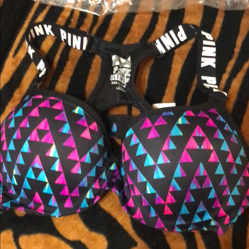 Victoria’s Secret multicolor sports push-up bra